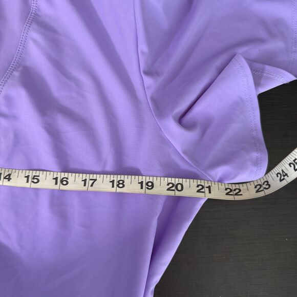 Elhoffer Wrap Dress Womens XL Essential Flutter Midi Cosplay Costume Lavender - Picture 9 of 11